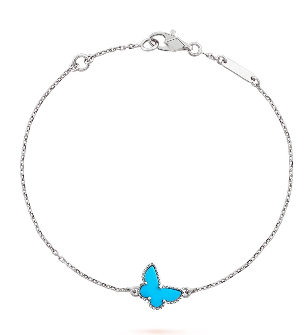 Ella Butterfly Bracelet, 18k Gold Plated