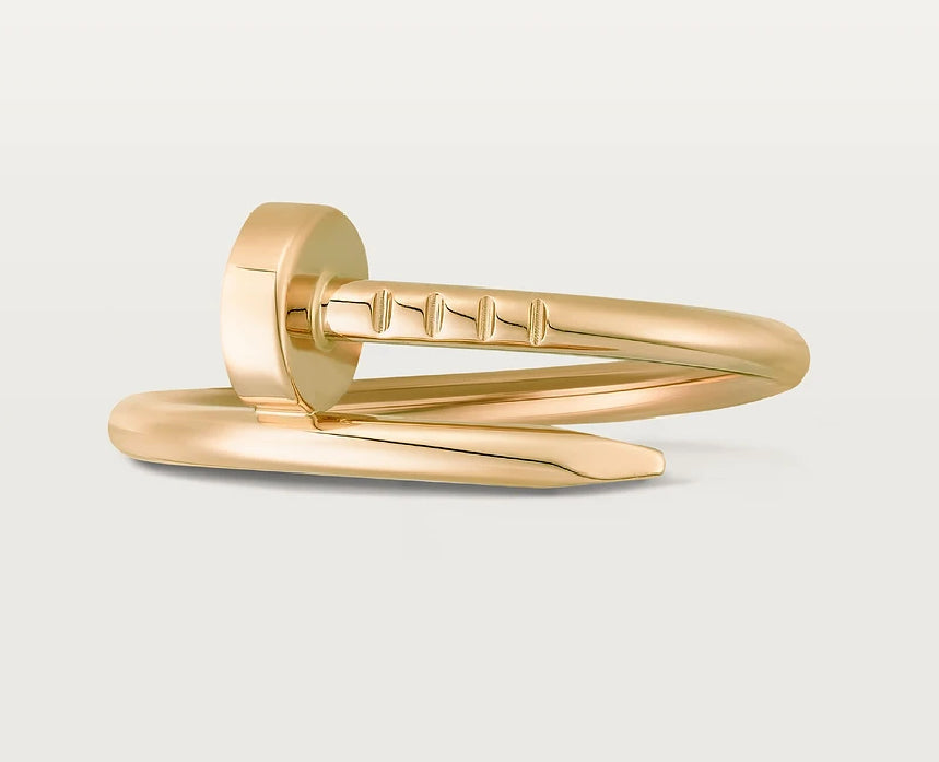 Ella Nail Ring,18k Gold Plated