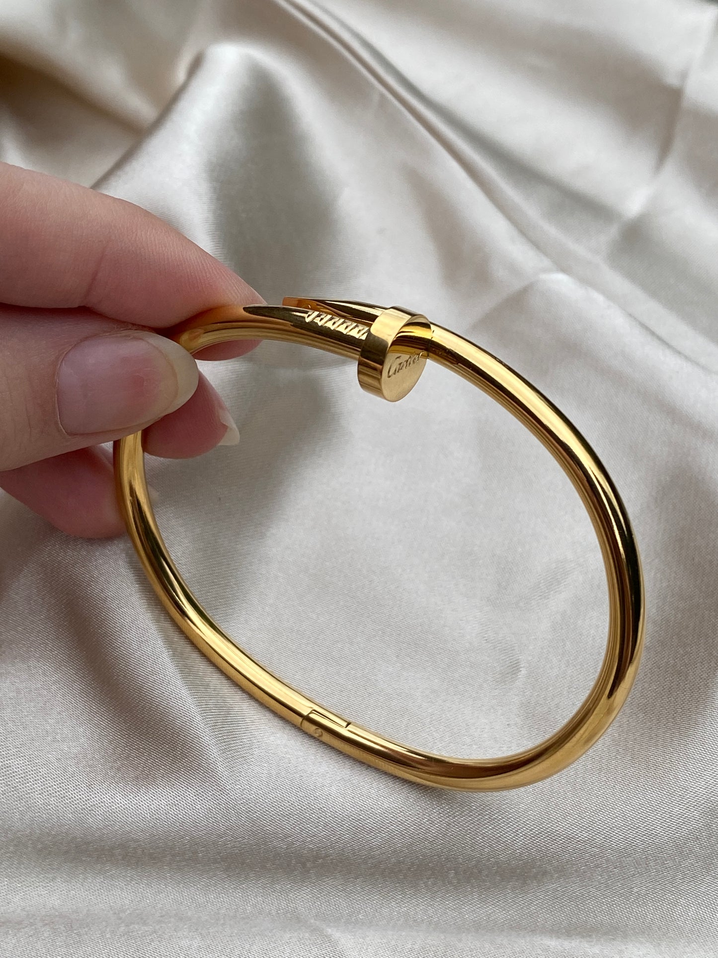 Ella Nail Bracelet - 18k Gold