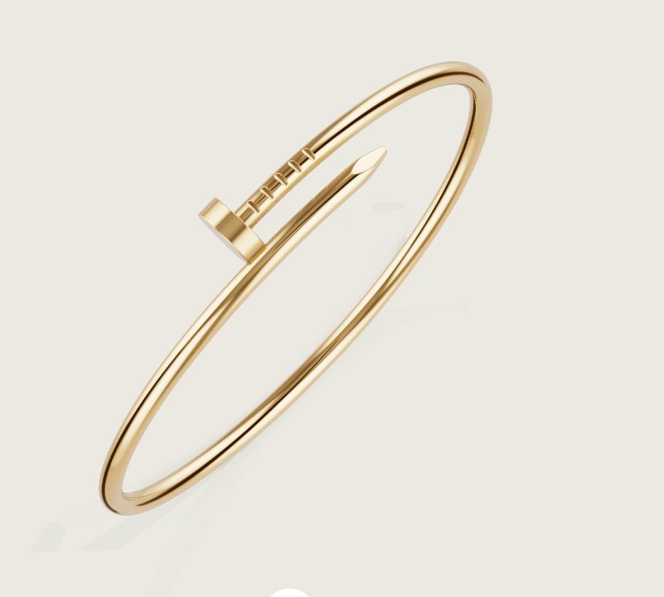 Ella Nail Bracelet, 18k Gold